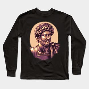 Hadrian bust Long Sleeve T-Shirt